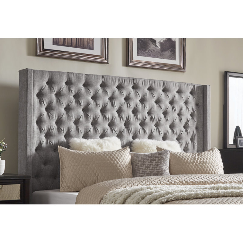 Neher Upholstered Wingback Headboard & Reviews Joss & Main